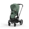Poussette Complète Priam 4 CYBEX Matt Back/Leaf Green -Cybex Soldes Magasin poussette complete priam 4 cybex matt backleaf green