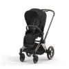 Poussette Complète Priam 4 CYBEX Rosegold / Sepia Black -Cybex Soldes Magasin poussette complete priam 4 cybex rosegold sepia black