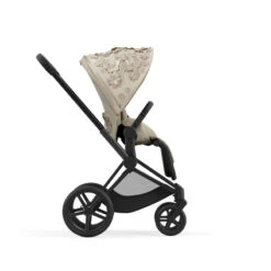 Poussette Complète Priam 4 Matt Black CYBEX Simply Flowers Beige -Cybex Soldes Magasin poussette complete priam 4 matt black cybex simply flowers beige 2