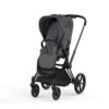 Poussette Complète Priam 4 Matt Black CYBEX Simply Flowers Grey -Cybex Soldes Magasin poussette complete priam 4 matt black cybex simply flowers grey