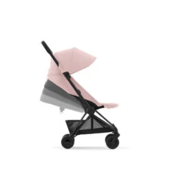 Poussette Coya CYBEX Matt Black/Peach Pink -Cybex Soldes Magasin poussette coya cybex matt blackpeach pink 2