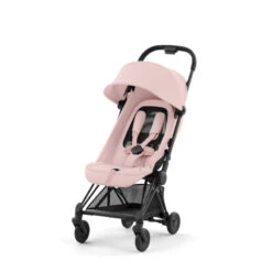 Poussette Coya CYBEX Matt Black/Peach Pink -Cybex Soldes Magasin poussette coya cybex matt blackpeach pink 7