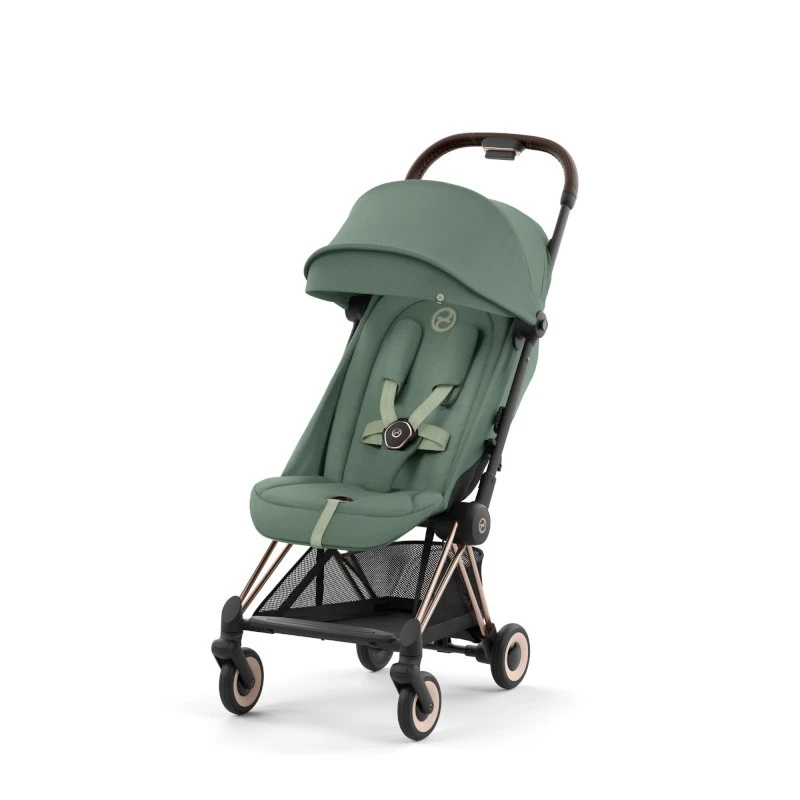 Poussette Coya CYBEX Rosegold/Leaf Green 3 Poussette Coya CYBEX Rosegold/Leaf Green