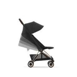 Poussette Coya CYBEX Rosegold/Sepia Black -Cybex Soldes Magasin poussette coya cybex rosegoldsepia black 2