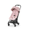 Poussette Coya Matt Black CYBEX Simply Flowers, Light Pink -Cybex Soldes Magasin poussette coya matt black cybex simply flowers light pink