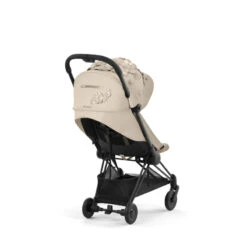 Poussette Coya Matt Black CYBEX Simply Flowers, Mid Beige -Cybex Soldes Magasin poussette coya matt black cybex simply flowers mid beige 7