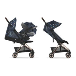 Poussette Coya Rosegold CYBEX Jewels Of Nature -Cybex Soldes Magasin poussette coya rosegold cybex jewels of nature 6