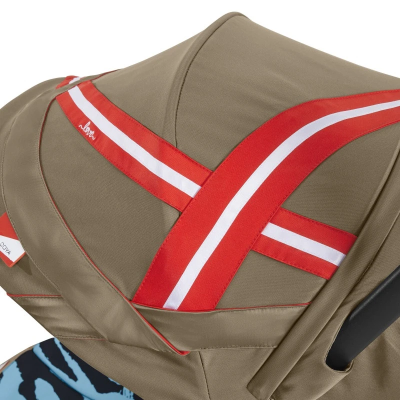 Poussette Coya Rosegold CYBEX Karolina Kurkova 4 Poussette Coya Rosegold CYBEX Karolina Kurkova – Image 2