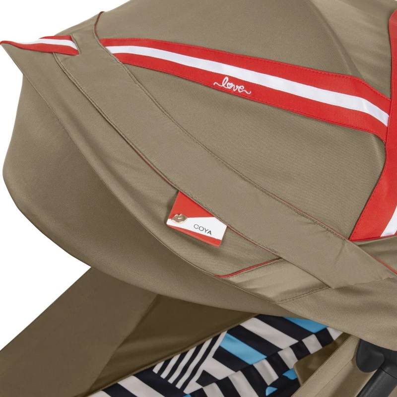 Poussette Coya Rosegold CYBEX Karolina Kurkova 5 Poussette Coya Rosegold CYBEX Karolina Kurkova – Image 3