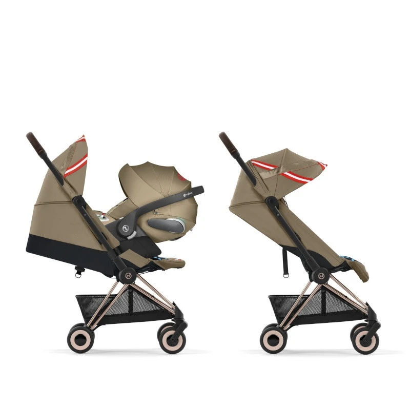 Poussette Coya Rosegold CYBEX Karolina Kurkova 8 Poussette Coya Rosegold CYBEX Karolina Kurkova – Image 6