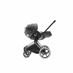 Poussette Duo Priam Luxe Tout-terrain Et Gr0+ Cloud Q CYBEX Chrome/Manhattan Grey