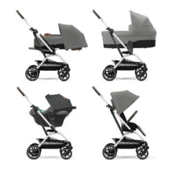 Poussette Eezy S Twist+ 2 B 2022 CYBEX Silver/Lava Grey -Cybex Soldes Magasin poussette eezy s twist 2 b 2022 cybex silverlava grey 3