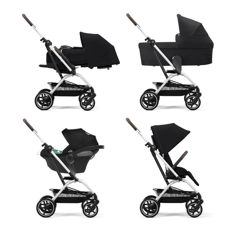 Poussette Eezy S Twist+ 2 B 2022 CYBEX Silver/Moon Black 7 Poussette Eezy S Twist+ 2 B 2022 CYBEX Silver/Moon Black – Image 5