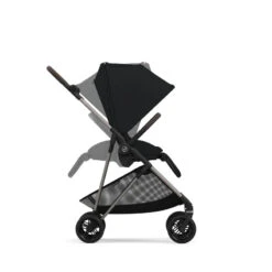 Poussette Melio 3 CYBEX Brown / Moon Black -Cybex Soldes Magasin poussette melio 3 cybex moon black 5
