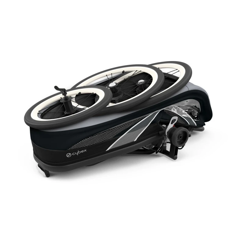 Poussette One Box Zéno Sport CYBEX All Black 5 Poussette One Box Zéno Sport CYBEX All Black – Image 3