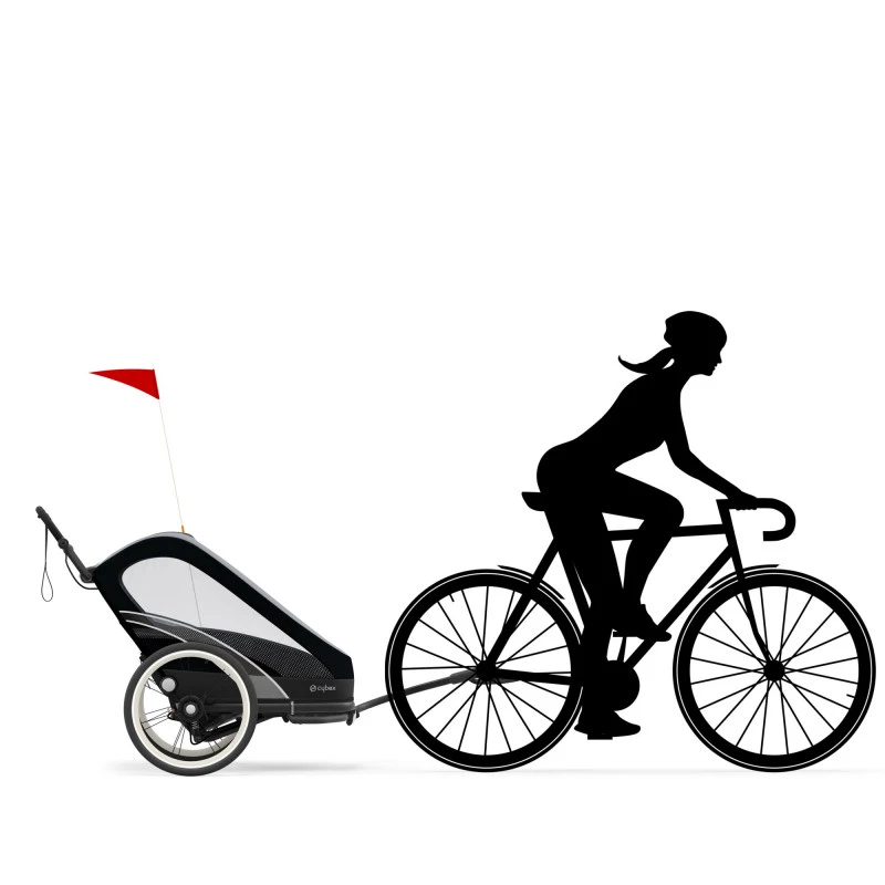 Poussette One Box Zéno Sport CYBEX All Black 9 Poussette One Box Zéno Sport CYBEX All Black – Image 7