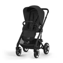 Poussette Talos S Lux CYBEX Black/Moon Black -Cybex Soldes Magasin poussette talos s lux cybex blackmoon black 2