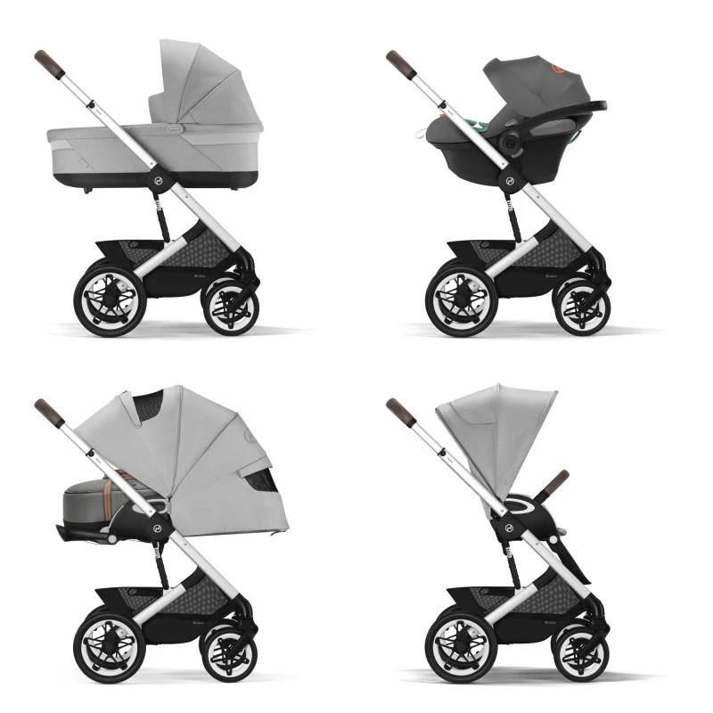 Poussette Talos S Lux CYBEX Silver/Lava Grey 11 Poussette Talos S Lux CYBEX Silver/Lava Grey – Image 9