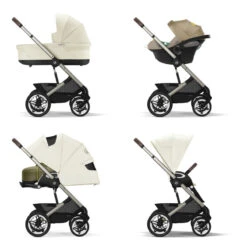Poussette Talos S Lux CYBEX Taupe/Seashell Beige -Cybex Soldes Magasin poussette talos s lux cybex taupeseashell beige 8