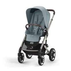 Poussette Talos S Lux CYBEX Taupe/Sky Blue -Cybex Soldes Magasin poussette talos s lux cybex taupesky blue 2