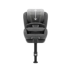 Siège-auto Anoris T I-Size Airbag Intégré CYBEX Soho Grey -Cybex Soldes Magasin siege auto anoris t i size cybex soho grey 3