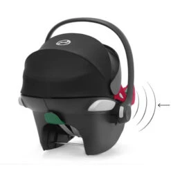 Siege-auto Aton B2 I-Size CYBEX Dynamic Red -Cybex Soldes Magasin siege auto aton b2 i size cybex dynamic red 3