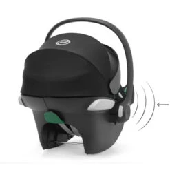 Siege-auto Aton B2 I-Size CYBEX Volcano Black -Cybex Soldes Magasin siege auto aton b2 i size cybex volcano black 3