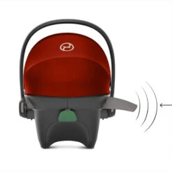 Siège-auto Aton S2 I-Size CYBEX Hibiscus Red -Cybex Soldes Magasin siege auto aton s2 i size cybex hibiscus red 2