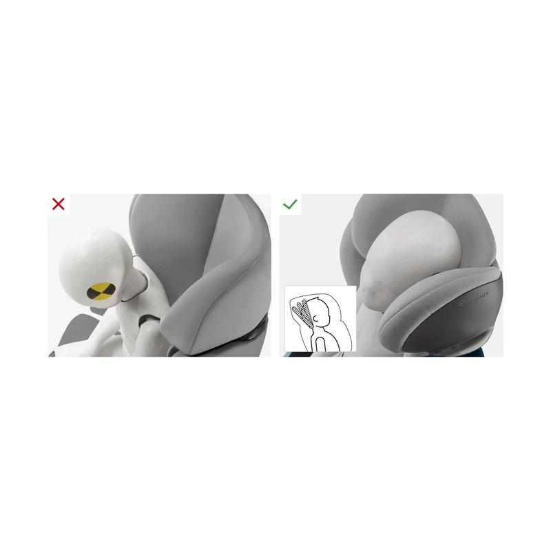 Siège Auto Gr2/3 Solution M-Fix CYBEX Manhattan Grey 8 Siège Auto Gr2/3 Solution M-Fix CYBEX Manhattan Grey – Image 6