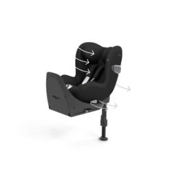 Siège-auto Sirona T I-Size CYBEX Sepia Black -Cybex Soldes Magasin siege auto sirona t i size cybex sepia black 7