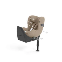 Siège-auto Sirona T I-Size Plus CYBEX Cozy Beige -Cybex Soldes Magasin siege auto sirona t i size plus cybex cozy beige 5