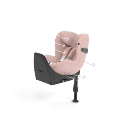 Siège-auto Sirona T I-Size Plus CYBEX Peach Pink -Cybex Soldes Magasin siege auto sirona t i size plus cybex peach pink 6