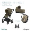 Trio Poussette Balios S Lux + Siège Aton 5 + Nacelle Cot S CYBEX Black/Classic Beige 1 Trio Poussette Balios S Lux + Siège Aton 5 + Nacelle Cot S CYBEX Black/Classic Beige -Cybex Soldes Magasin trio balios s luxeaton 5cot s