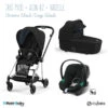 Trio Mios 3 + Nacelle + Aton B2 CYBEX Chrome Black/Deep Black - Volcano -Cybex Soldes Magasin trio mios 2022 nacelle aton b2 cybex chrome blackdeep black volcano