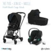 Trio Mios 3 + Nacelle + Aton B2 CYBEX Matt Black/Deep Black - Volcano -Cybex Soldes Magasin trio mios 2022 nacelle aton b2 cybex matt blackdeep black volcano