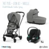 Trio Mios 3 + Nacelle + Aton B2 CYBEX Matt Black/Soho Grey - Volcano 1 Trio Mios 3 + Nacelle + Aton B2 CYBEX Matt Black/Soho Grey - Volcano -Cybex Soldes Magasin trio mios 2022 nacelle aton b2 cybex matt blacksoho grey volcano