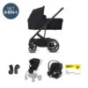 Trio Poussette Balios S Lux CYBEX Black/Deep Black -Cybex Soldes Magasin trio poussette balios cybex blackdeep black