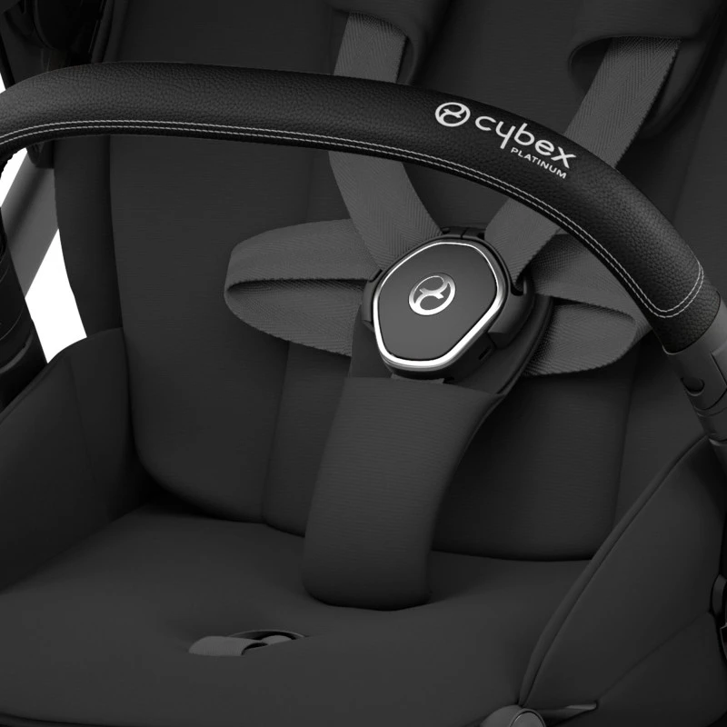 Trio Poussette Mios 3 + Nacelle + Cloud T CYBEX Chrome Black/Mirage Grey 10 Trio Poussette Mios 3 + Nacelle + Cloud T CYBEX Chrome Black/Mirage Grey – Image 8
