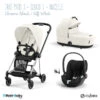 Trio Poussette Mios 3 + Nacelle + Cloud T CYBEX Chrome Black/Off White -Cybex Soldes Magasin trio poussette mios 3 nacelle cloud t cybex chrome blackoff white