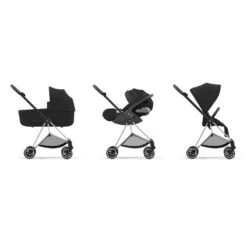 Trio Poussette Mios 3 + Nacelle + Cloud T CYBEX Chrome Brown/Mirage Grey -Cybex Soldes Magasin trio poussette mios 3 nacelle cloud t cybex chrome brownmirage grey 7