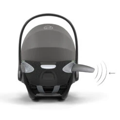 Trio Poussette Mios 3 + Nacelle + Cloud T CYBEX Matt Black/Mirage Grey -Cybex Soldes Magasin trio poussette mios 3 nacelle cloud t cybex matt blackmirage grey 15