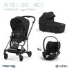 Trio Poussette Mios 3 + Nacelle + Cloud T CYBEX Matt Black/Sepia Black -Cybex Soldes Magasin trio poussette mios 3 nacelle cloud t cybex matt blacksepia black