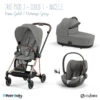 Trio Poussette Mios 3 + Nacelle + Cloud T CYBEX Rosegold/Mirage Grey -Cybex Soldes Magasin trio poussette mios 3 nacelle cloud t cybex rosegoldmirage grey