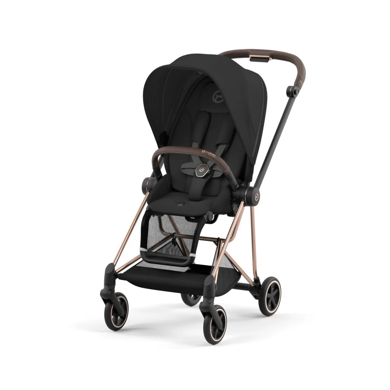 Trio Poussette Mios 3 + Nacelle + Cloud T CYBEX Rosegold/Sepia Black 4 Trio Poussette Mios 3 + Nacelle + Cloud T CYBEX Rosegold/Sepia Black – Image 2