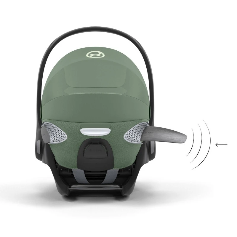 Trio Poussette Mios 3 + Nacelle + Cloud T Plus CYBEX Matt Black/Leaf Green 19 Trio Poussette Mios 3 + Nacelle + Cloud T Plus CYBEX Matt Black/Leaf Green – Image 17
