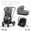 Trio Poussette Priam 4 + Nacelle + Aton B2 CYBEX Rosegold/Soho Grey - Volcano 2 Trio Poussette Priam 4 + Nacelle + Aton B2 CYBEX Rosegold/Soho Grey - Volcano -Cybex Soldes Magasin trio poussette priam 2022 nacelle aton b2 cybex rosegoldsoho grey volcano