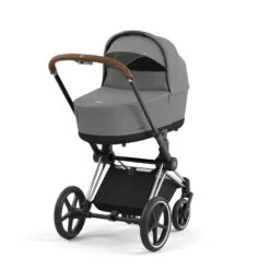Trio Poussette Priam 4 + Cloud T I-Size + Nacelle CYBEX Chrome Brown/Mirage Grey -Cybex Soldes Magasin trio poussette priam 4 cloud t i size nacelle cybex chrome brownmirage grey 2