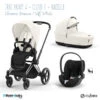 Trio Poussette Priam 4 + Cloud T I-Size + Nacelle CYBEX Chrome Brown/Off White -Cybex Soldes Magasin trio poussette priam 4 cloud t i size nacelle cybex chrome brownoff white