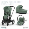 Trio Poussette Priam 4 + Cloud Ti-Size + Nacelle CYBEX Matt Black/Leaf Green 2 Trio Poussette Priam 4 + Cloud Ti-Size + Nacelle CYBEX Matt Black/Leaf Green -Cybex Soldes Magasin trio poussette priam 4 cloud t i size nacelle cybex matt blackleaf green