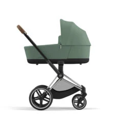 Trio Poussette Priam 4 + Cloud T Plus I-Size + Nacelle CYBEX Chrome Brown/Leaf Green -Cybex Soldes Magasin trio poussette priam 4 cloud t plus i size nacelle cybex chrome brownleaf green 3